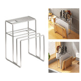 Maxbell Kitchen Knife Holder Rack Universal Knife Holder Stand for Pantry Countertop No Chopsticks Rack