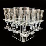 Maxbell Acrylic Wine Glass Holder Sturdy Mini Universal for Wedding Countertop Table L