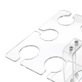 Maxbell Acrylic Wine Glass Holder Sturdy Mini Universal for Wedding Countertop Table S