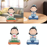 Maxbell Cell Phone Stand Portable Decoration Resin Desktop Figurine for Dining Table Mahjong