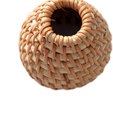 Maxbell Rattan Teapot Lid Holder Small Lid Rack for Kung Fu Ceramic Teapot Farmhouse
