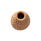 Maxbell Rattan Teapot Lid Holder Small Lid Rack for Kung Fu Ceramic Teapot Farmhouse