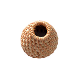 Maxbell Rattan Teapot Lid Holder Small Lid Rack for Kung Fu Ceramic Teapot Farmhouse