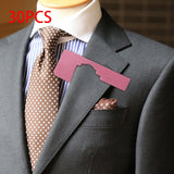 Maxbell 30Pcs Clothing Rack Size Dividers Blank Closet Dividers for Home Cloth Store pink