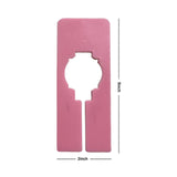 Maxbell 30Pcs Clothing Rack Size Dividers Blank Closet Dividers for Home Cloth Store pink