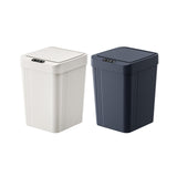 Maxbell Touchless Trash Can 13L Induction Rubbish Bin for Restaurant Dorm Room Hotel white