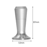 Maxbell Hand Tampers Stirring Tool Espresso Distribution Tool for bar Argent 53mm