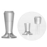Maxbell Hand Tampers Stirring Tool Espresso Distribution Tool for bar Argent 53mm