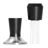 Maxbell Hand Tampers Stirring Tool Espresso Distribution Tool for bar Black 51mm