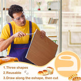 Maxbell Board Handle Template Set Guide Tools Clear Cutting Board Router style B