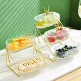 Maxbell Nuts Tray Decor Serving Container Appetizer Tray for Candy Living Room