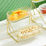 Maxbell Nuts Tray Decor Serving Container Appetizer Tray for Candy Living Room