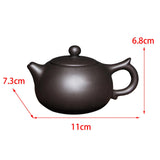 Maxbell Zisha Teapot Classic Hand Painted Loose Tea Ceremony Accessories Tea Kettles Black