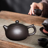 Maxbell Zisha Teapot Classic Hand Painted Loose Tea Ceremony Accessories Tea Kettles Black