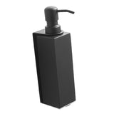 Maxbell Soap Dispenser Stainless Steel 1 Piece for Hotel Countertop Dishwashing Soap Black Square