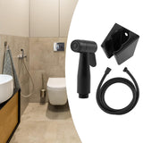 Maxbell Bidet Toilet Sprayer Set Cloth Bathroom Diaper Sprayer for Baby Wash Kitchen Black