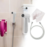 Maxbell Bidet Toilet Sprayer Set Cloth Bathroom Diaper Sprayer for Baby Wash Kitchen White