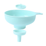 Maxbell Kitchen Funnels Easy to Clean Durable Hangable Detachable Large Small Funnel OPP bag