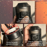 Maxbell Water Cup Flavor pod Reusable Fruit Fragrance Bottle pod for Fitness Cola Flavor