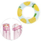 Maxbell Water Cup Flavor pod Reusable Fruit Fragrance Bottle pod for Fitness Lemon Flavor