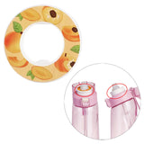 Maxbell Water Cup Flavor pod Reusable Fruit Fragrance Bottle pod for Fitness Peach Flavor