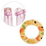 Maxbell Water Cup Flavor pod Reusable Fruit Fragrance Bottle pod for Fitness Peach Flavor