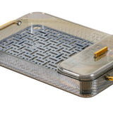 Maxbell Drain Tray Modern Serving Tray Simple Tray Light Luxury Durable Water Cup Drain Tray