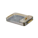 Maxbell Drain Tray Modern Serving Tray Simple Tray Light Luxury Durable Water Cup Drain Tray