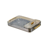 Maxbell Drain Tray Modern Serving Tray Simple Tray Light Luxury Durable Water Cup Drain Tray