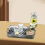 Maxbell Drain Tray Modern Serving Tray Simple Tray Light Luxury Durable Water Cup Drain Tray