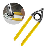 Maxbell Faucet Spanner Convenient Outer Diameter 21.5~27mm Aerator Wrench yellow