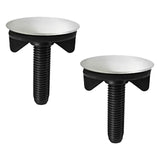 Maxbell 2Pcs Sink Hole Cover Sink Plug Faucet Tap Hole Cover for Bathroom Sink Basin