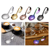 Maxbell Serving Spoons Soup Spoons Serving Spoon Tasting Spoon Stainless Steel Spoon Argent