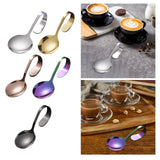 Maxbell Serving Spoons Soup Spoons Serving Spoon Tasting Spoon Stainless Steel Spoon Argent
