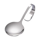 Maxbell Serving Spoons Soup Spoons Serving Spoon Tasting Spoon Stainless Steel Spoon Argent