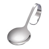 Maxbell Serving Spoons Soup Spoons Serving Spoon Tasting Spoon Stainless Steel Spoon Argent