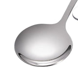Maxbell Serving Spoons Soup Spoons Serving Spoon Tasting Spoon Stainless Steel Spoon Argent