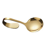 Maxbell Serving Spoons Soup Spoons Serving Spoon Tasting Spoon Stainless Steel Spoon Aureate
