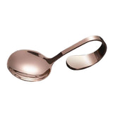 Maxbell Serving Spoons Soup Spoons Serving Spoon Tasting Spoon Stainless Steel Spoon Rose