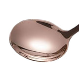 Maxbell Serving Spoons Soup Spoons Serving Spoon Tasting Spoon Stainless Steel Spoon Rose