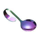 Maxbell Serving Spoons Soup Spoons Serving Spoon Tasting Spoon Stainless Steel Spoon Colorful