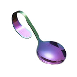 Maxbell Serving Spoons Soup Spoons Serving Spoon Tasting Spoon Stainless Steel Spoon Colorful