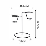 Maxbell Iron Ice Cream Rack Storage Cupcake Cone Stands for Wedding Birthday Popcorn A
