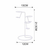 Maxbell Iron Ice Cream Rack Storage Cupcake Cone Stands for Wedding Birthday Popcorn E