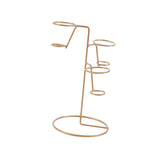 Maxbell Iron Ice Cream Rack Storage Cupcake Cone Stands for Wedding Birthday Popcorn F