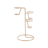 Maxbell Iron Ice Cream Rack Storage Cupcake Cone Stands for Wedding Birthday Popcorn F