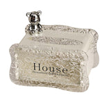 Maxbell Tissue Box Holder Decorative Luxury Napkin Holder for Restaurant Bedroom Car white bear