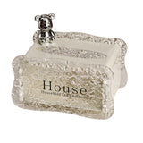Maxbell Tissue Box Holder Decorative Luxury Napkin Holder for Restaurant Bedroom Car white bear