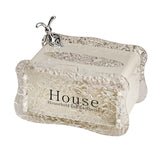 Maxbell Tissue Box Holder Decorative Luxury Napkin Holder for Restaurant Bedroom Car white rabbit