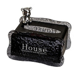 Maxbell Tissue Box Holder Decorative Luxury Napkin Holder for Restaurant Bedroom Car black bear